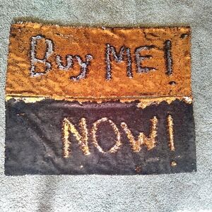 Two Sequence Orange And Black Runners. Make your own art!